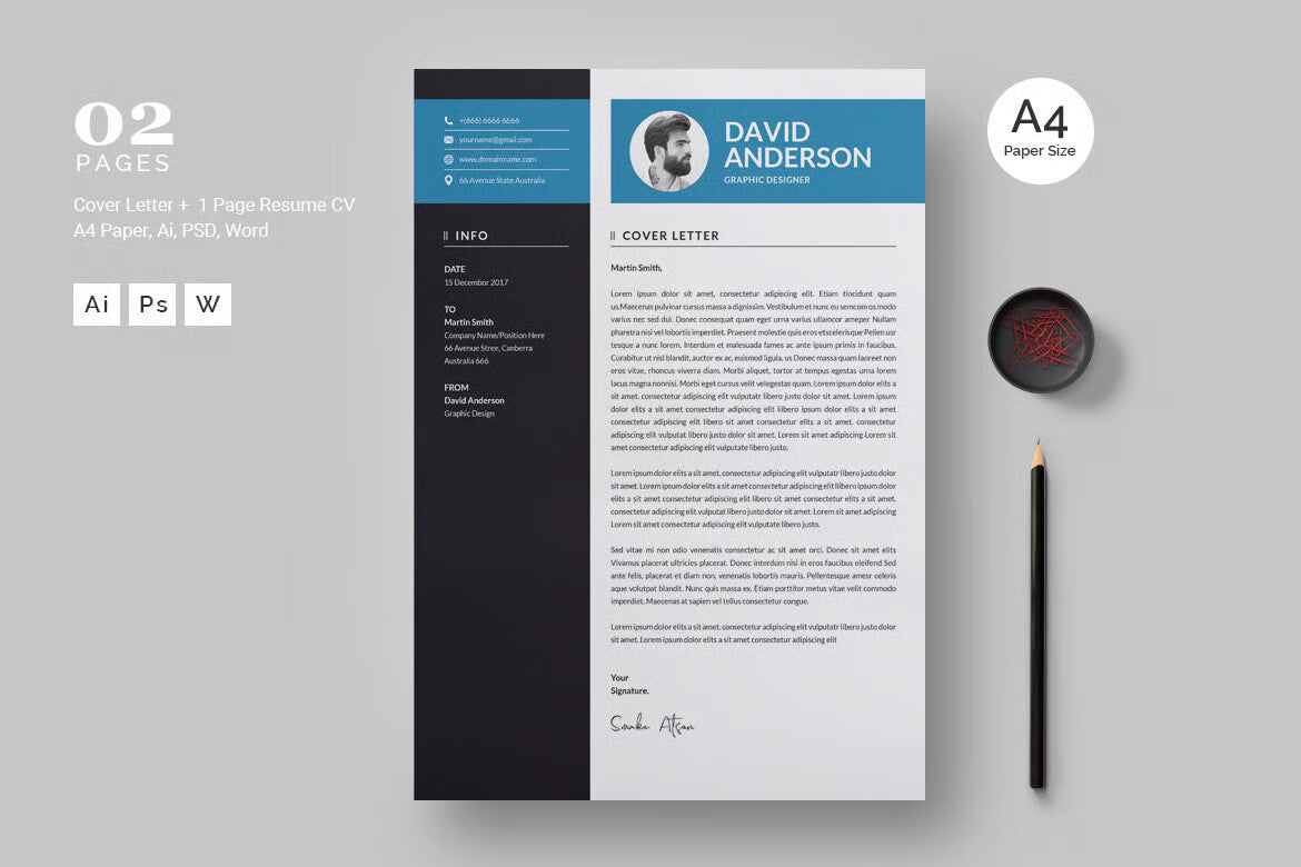 Word Resume / CV Template