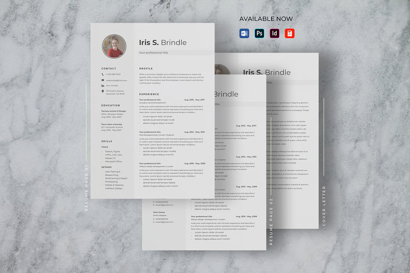 CV Resume & Letter Microsoft Word