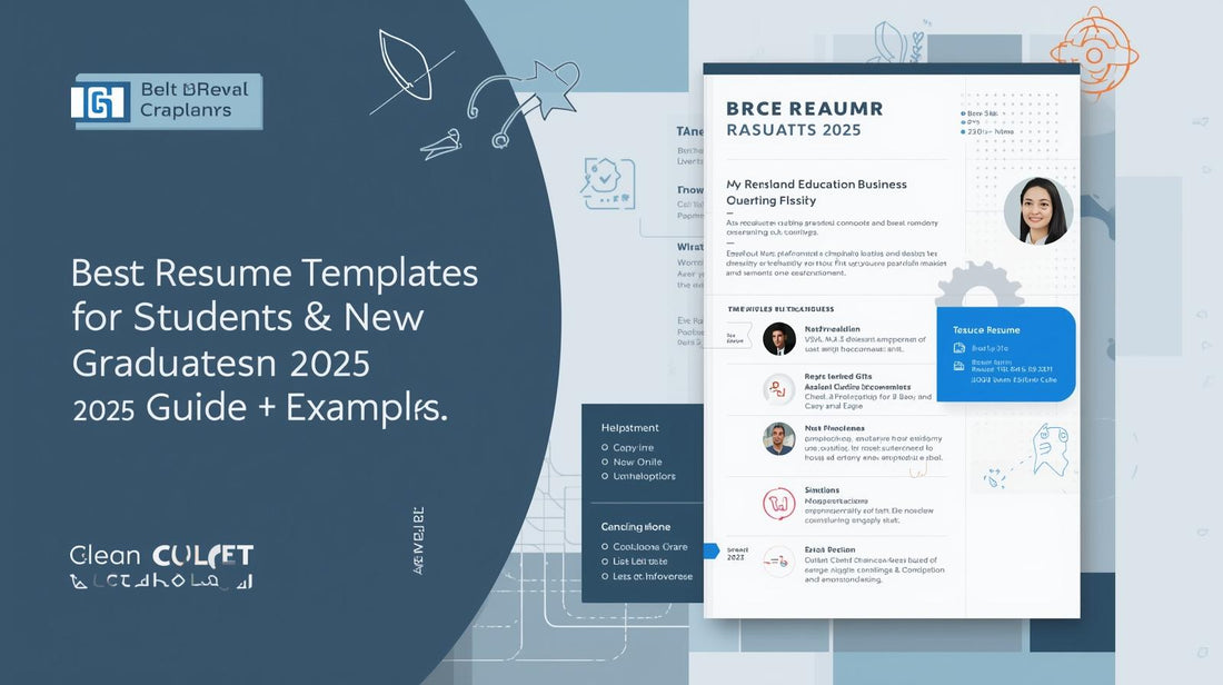Best Resume Templates for Students & New Graduates (2025 Guide + Examples)