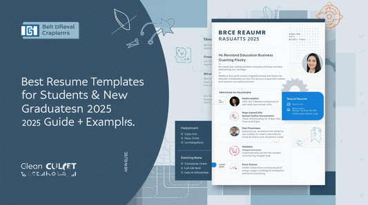 Best Resume Templates for Students & New Graduates (2025 Guide + Examples)