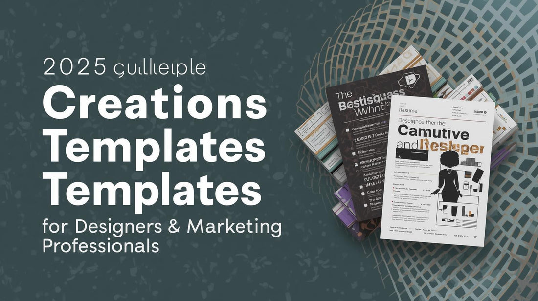 Creative Resume Templates for Designers & Marketing Professionals (2025 Guide)