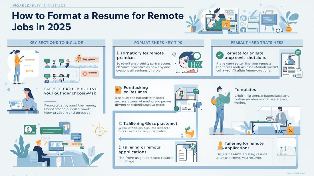 How to Format a Resume for Remote Jobs in 2025 (Templates + Tips)