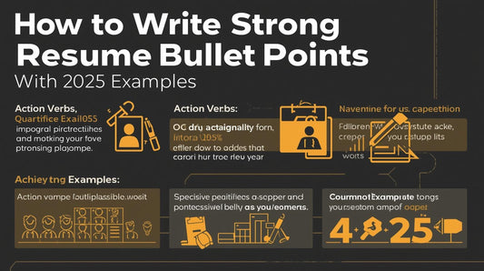 How to Write Strong Resume Bullet Points (With 2025 Examples)