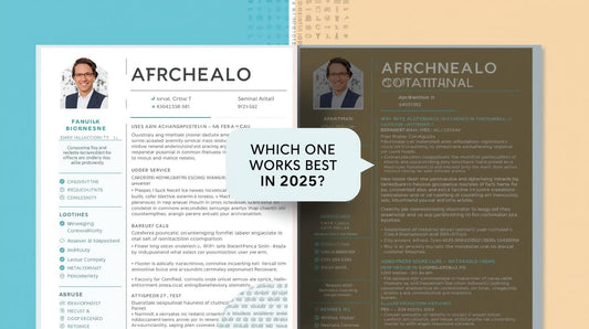 Modern vs. Traditional Resume Designs: Which One Works Best in 2025?