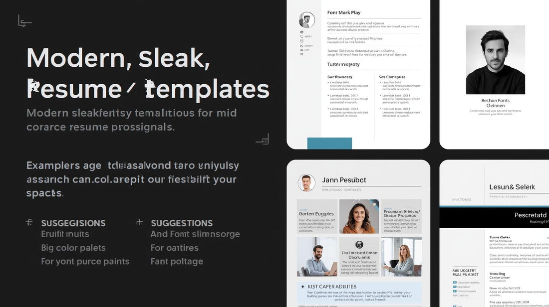 Professional Resume Templates for Mid-Career Professionals (2025 Guide)