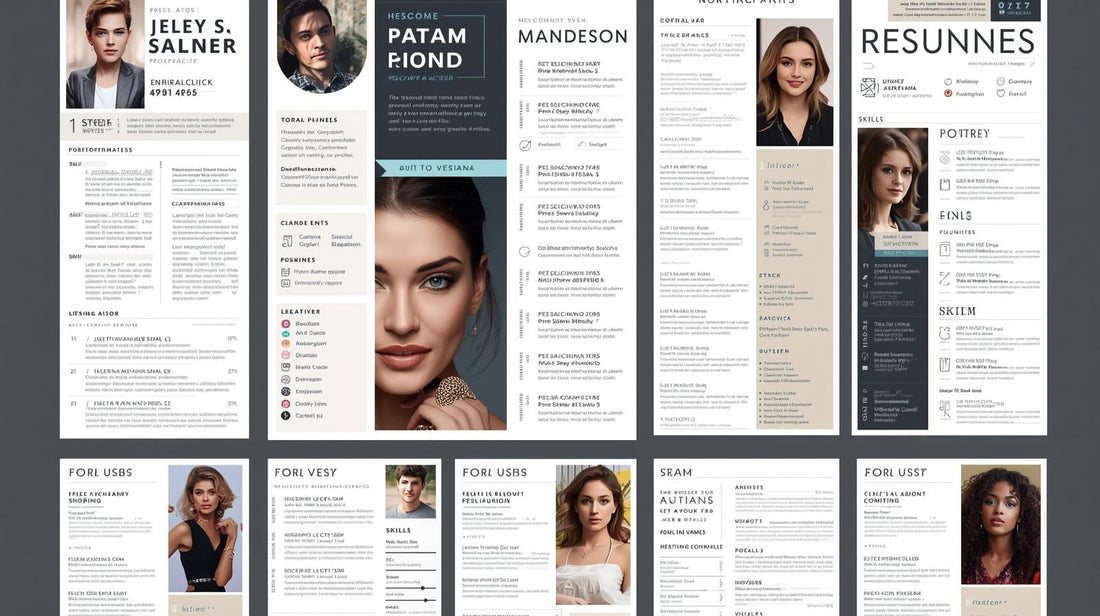 Resume Templates for Actors, Performers & Creative Artists
