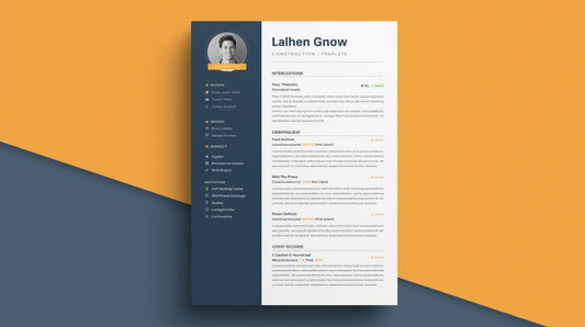Resume Templates for Construction, Trades & Skilled Labor Jobs