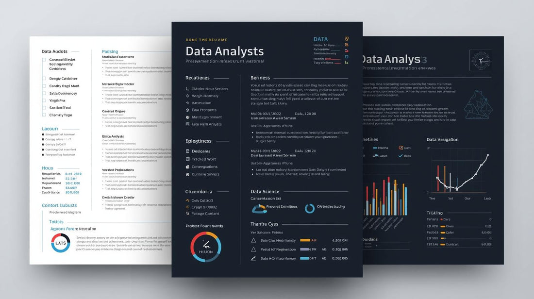 Resume Templates for Data Analysts & Data Science Roles