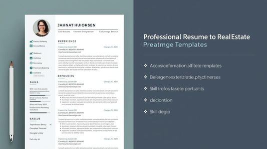 Resume Templates for Real Estate Professionals