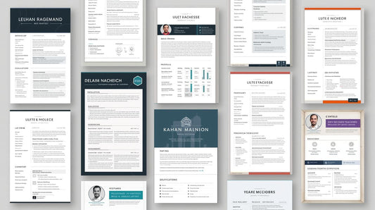 Resume Templates for Teachers, Educators & Academic Professionals