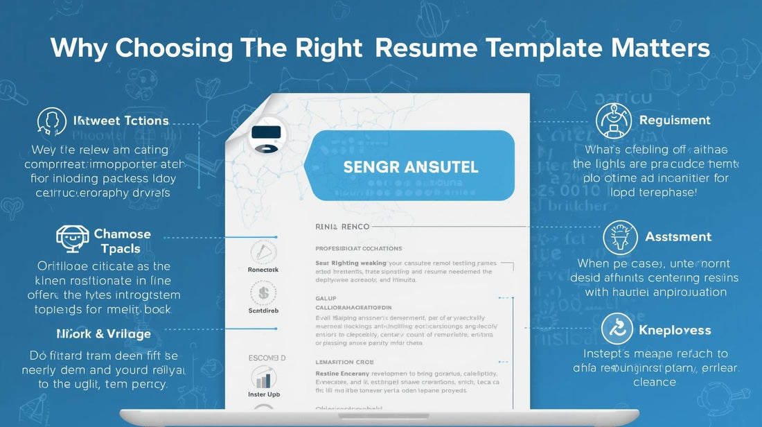 Why Choosing the Right Resume Template Matters (More Than You Think)