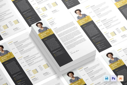 Professional Resume Master Collection – 70 Unique Resume Templates