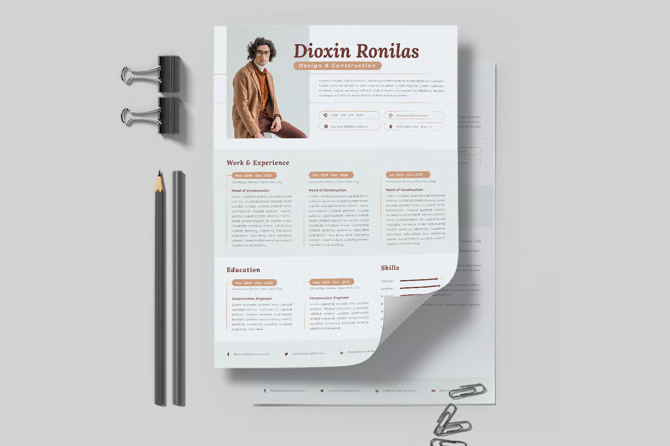 Professional Resume Template Word