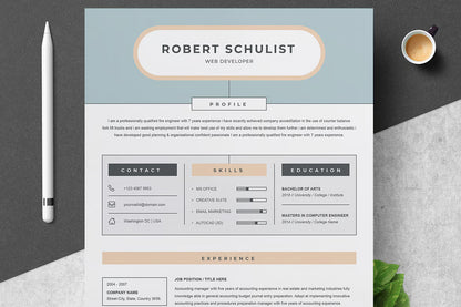 Job Resume Template