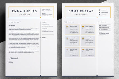 Simple And CV Design Resume