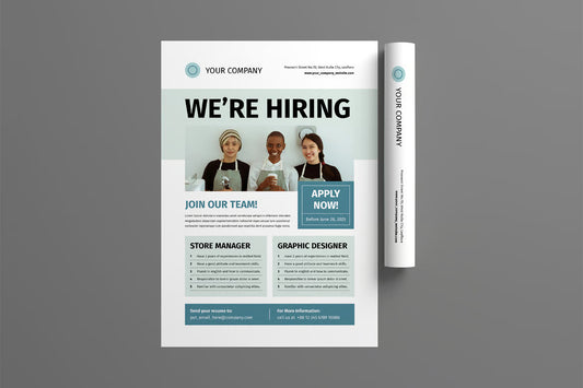 We Are Hiring Flyer