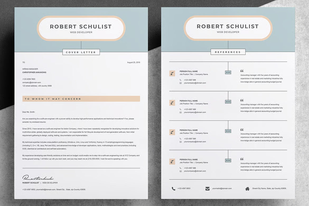 Job Resume Template
