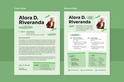 Expressive Resume for Creative Freelancers