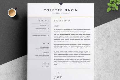 Classic And Creative Resume Template Design