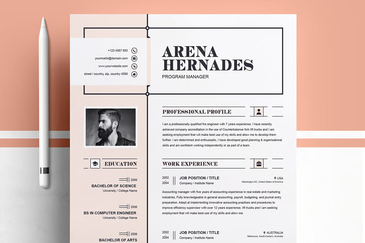 Creative Modern Resume Design