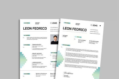 Modern Clean Professional CV Resume