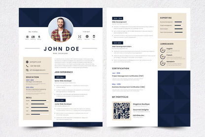 Resume CV Web Developer V1