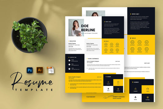 Eave Creative Resume & CV Template