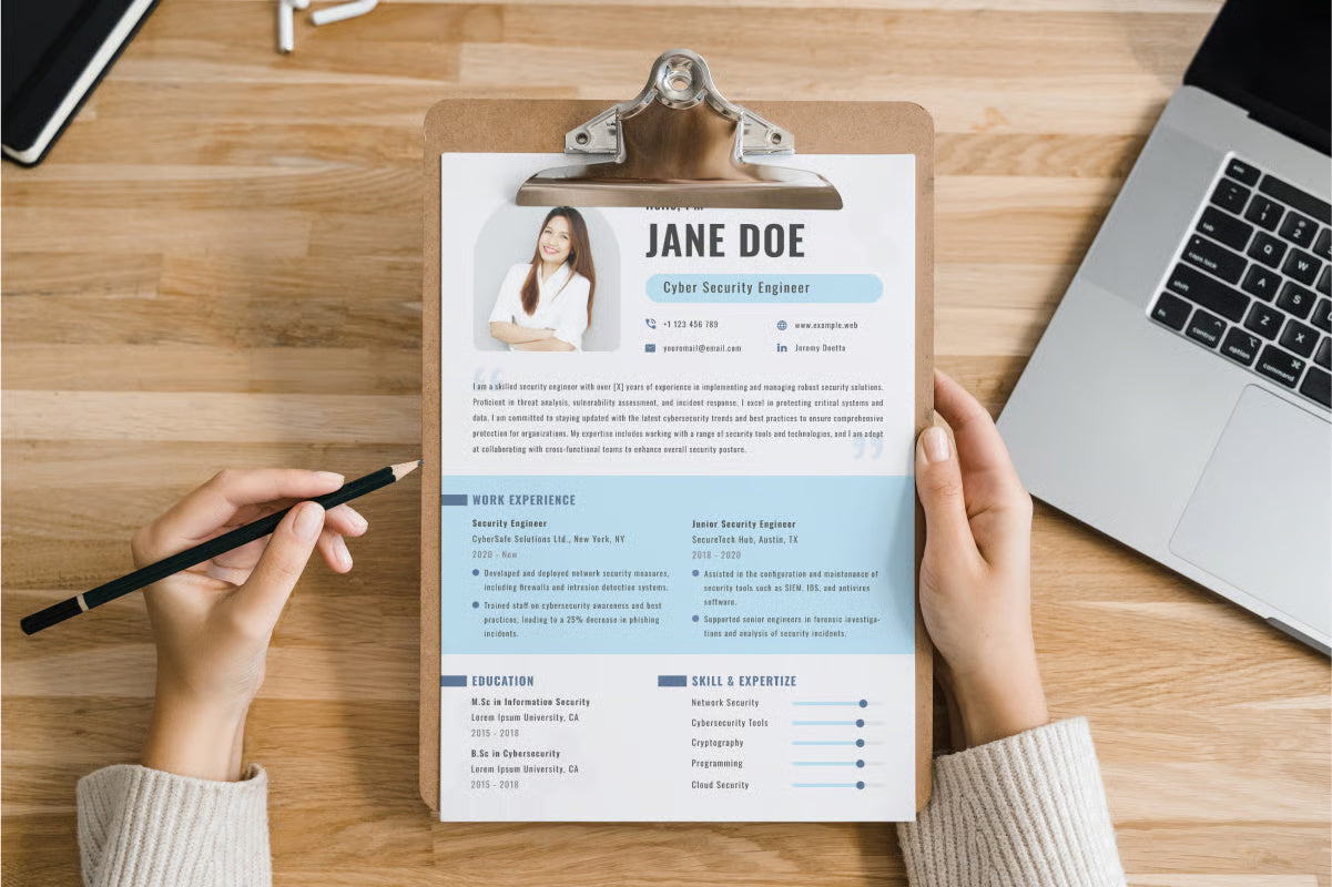 CV Resume Cyber Security V3