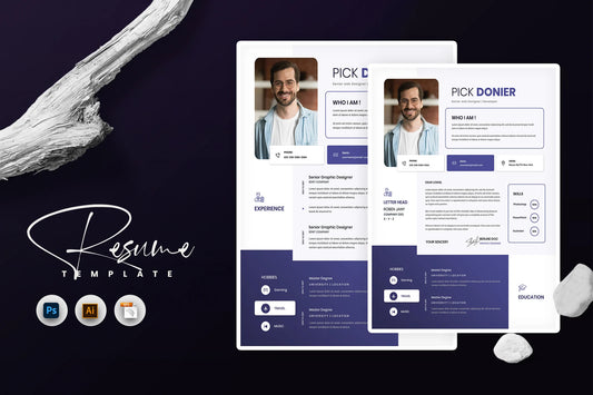 Milie Creative Resume & CV Template