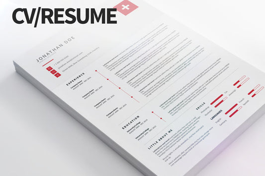 CV/Resume - Clean and modern