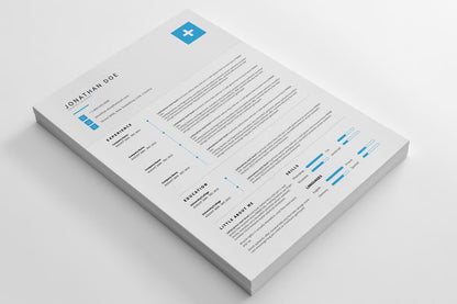 CV/Resume - Clean and modern