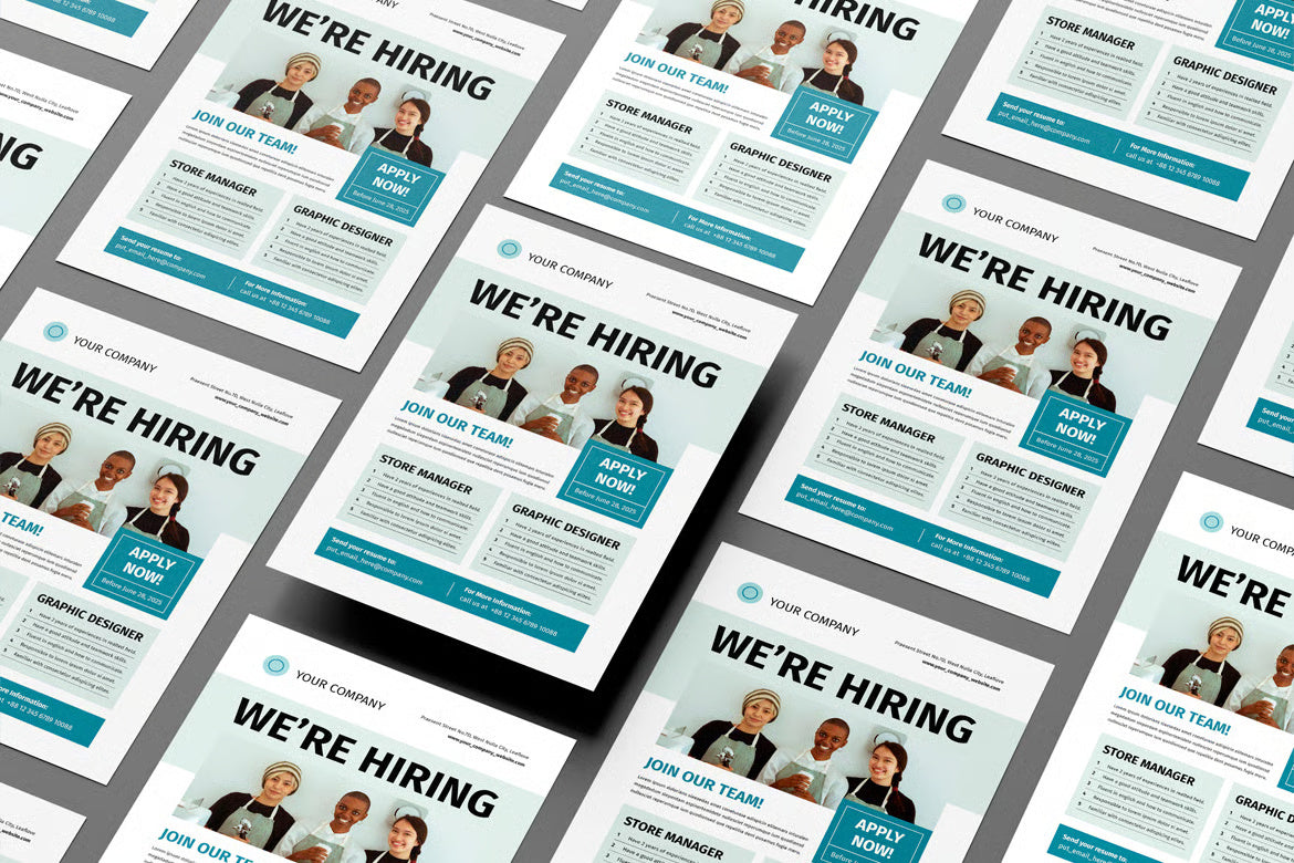 We Are Hiring Flyer