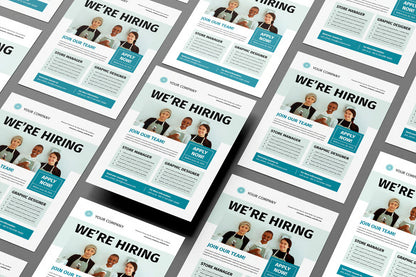 We Are Hiring Flyer