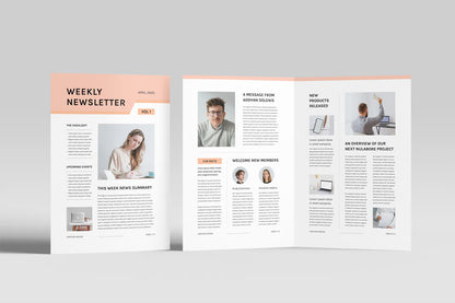 Newsletter | MS Word & Indesign