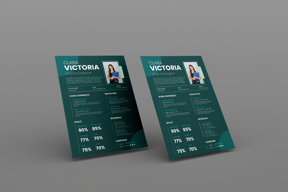 Green Professional CV Resume