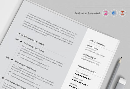 Professional CV Resume Template