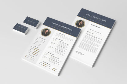 Luxury CV Resume Set