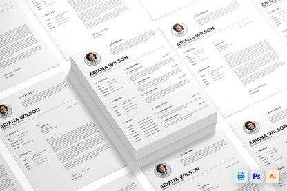 Essential Resume Templates- Starter Pack (40 Unique Resume Templates)
