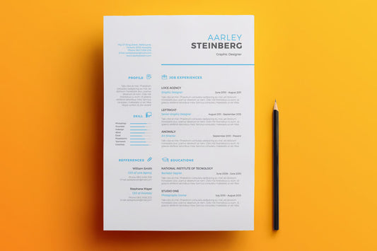 Minimalist Resume 03