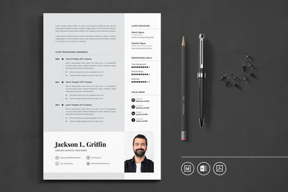 Professional CV Resume Template