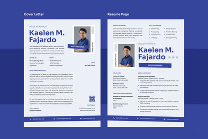Bold Personal Resume for Creatives