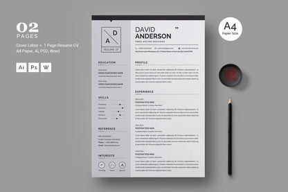 Creative Resume / CV Template