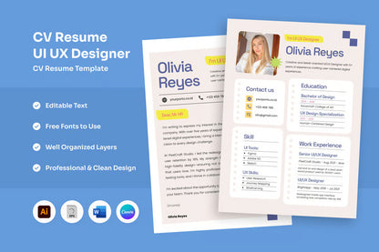 Professional Resume for Developers & Analysts