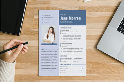 CV Resume Cyber Security V6