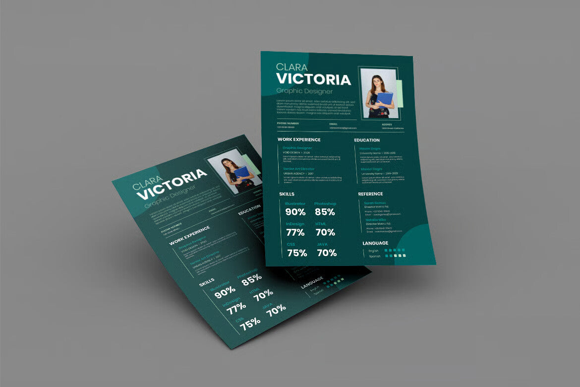 Green Professional CV Resume