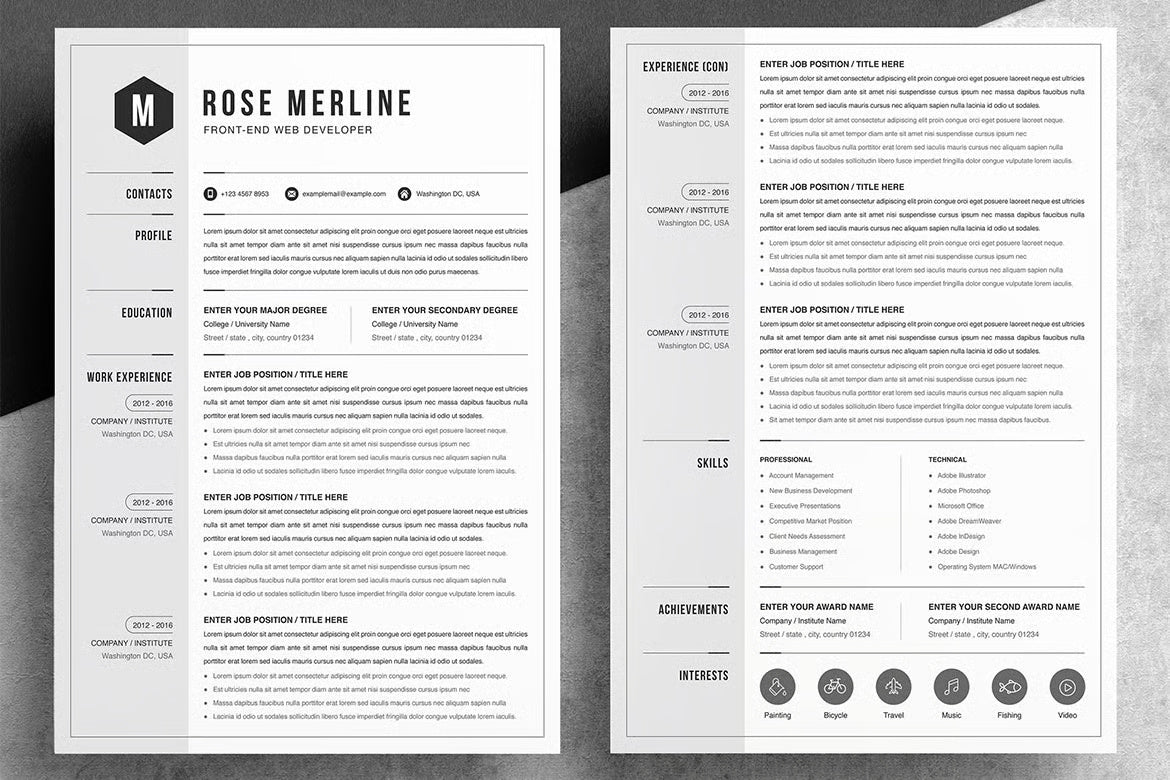 Creative Resume Template