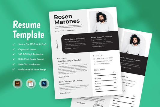 Hipe Creative Resume & CV Template