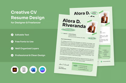 Expressive Resume for Creative Freelancers