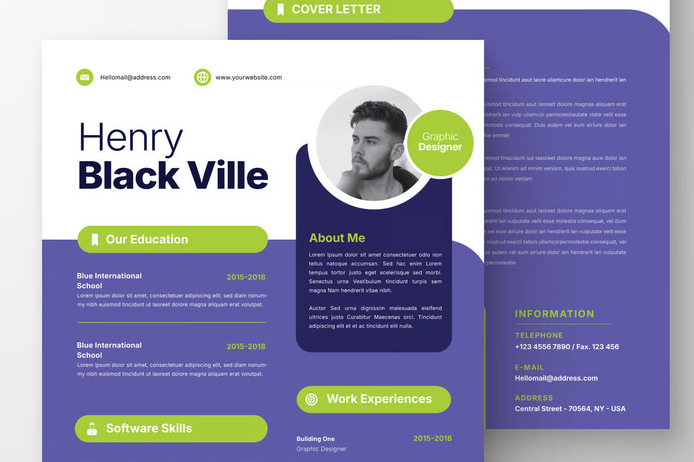 Professional Modern CV Resume