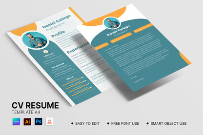Creative Vibrant Resume